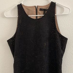 Black/brown tank top